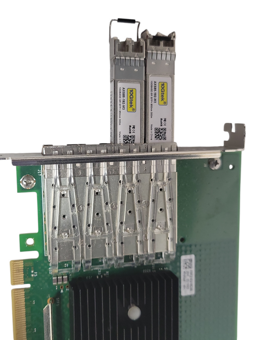 Intel X722-DA4 Ethernet 4-Port 10Gbps PCI-e 3.0 x8 Network Adapter w/ 2x SFPs