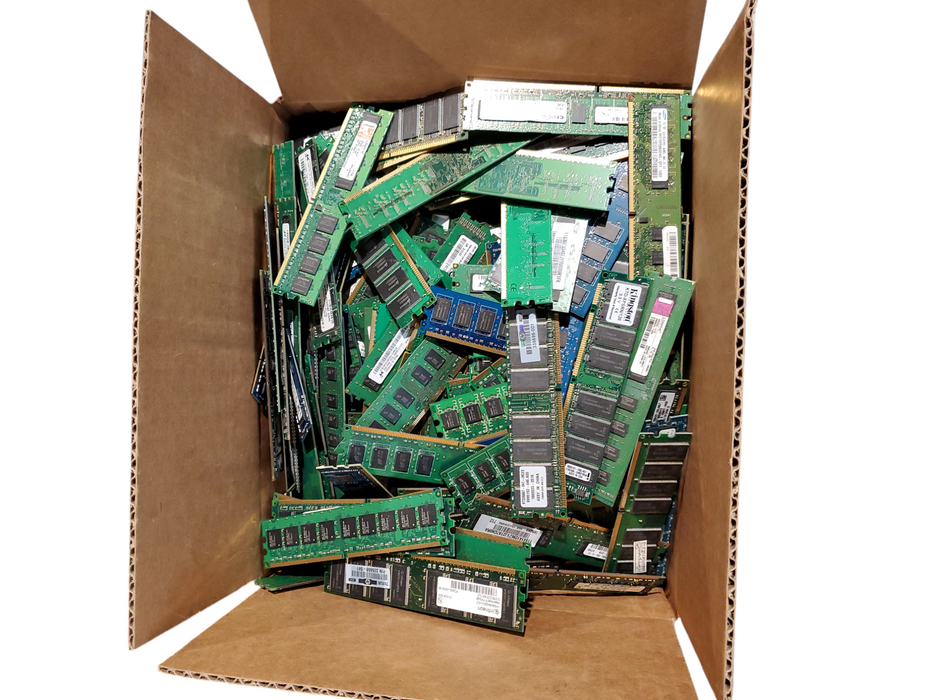 AS-IS Non-Heat sink RAM/Memory 22.9 lbs/10.4 KG