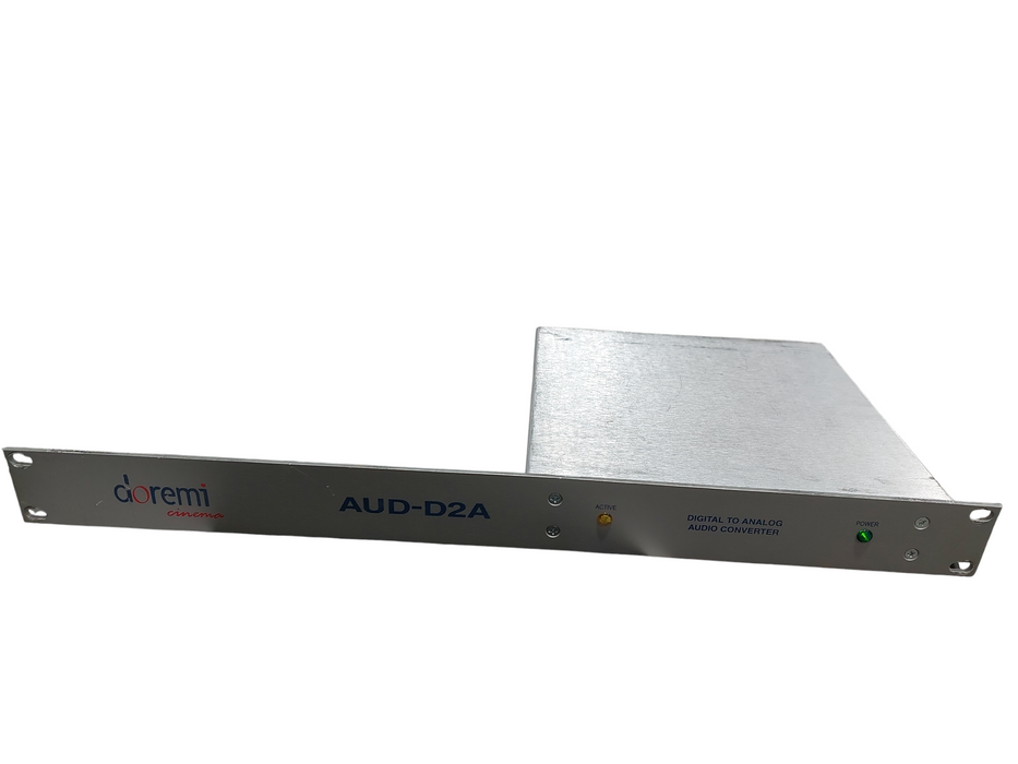 Doremi Cinema Digital to Analog Audio Converter Model: AUD-D2A Rack Mountable
