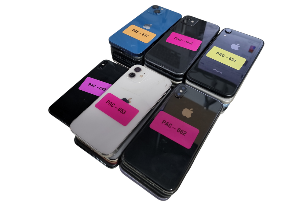 Lot of 26x Apple iPhone  [A19xx - A24xx | C Condition][PAC-14]