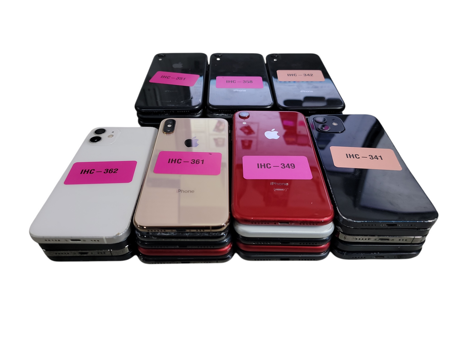 Lot of 34x Apple iPhone [A18xx - A28xx | C Condition][IHC-10]