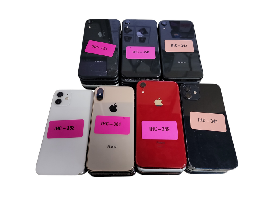 Lot of 34x Apple iPhone [A18xx - A28xx | C Condition][IHC-10]