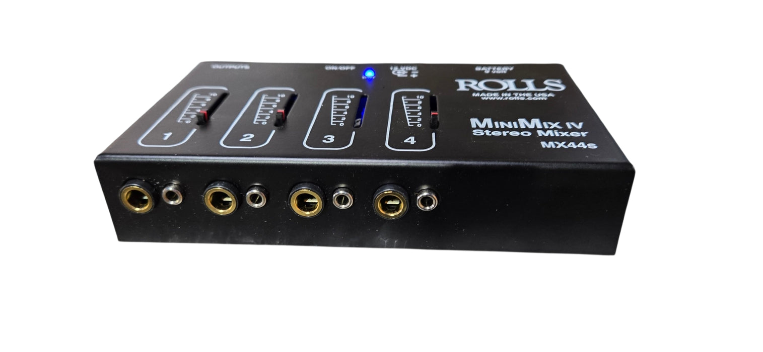 Rolls MiniMix IV MX44s Stereo Mixer