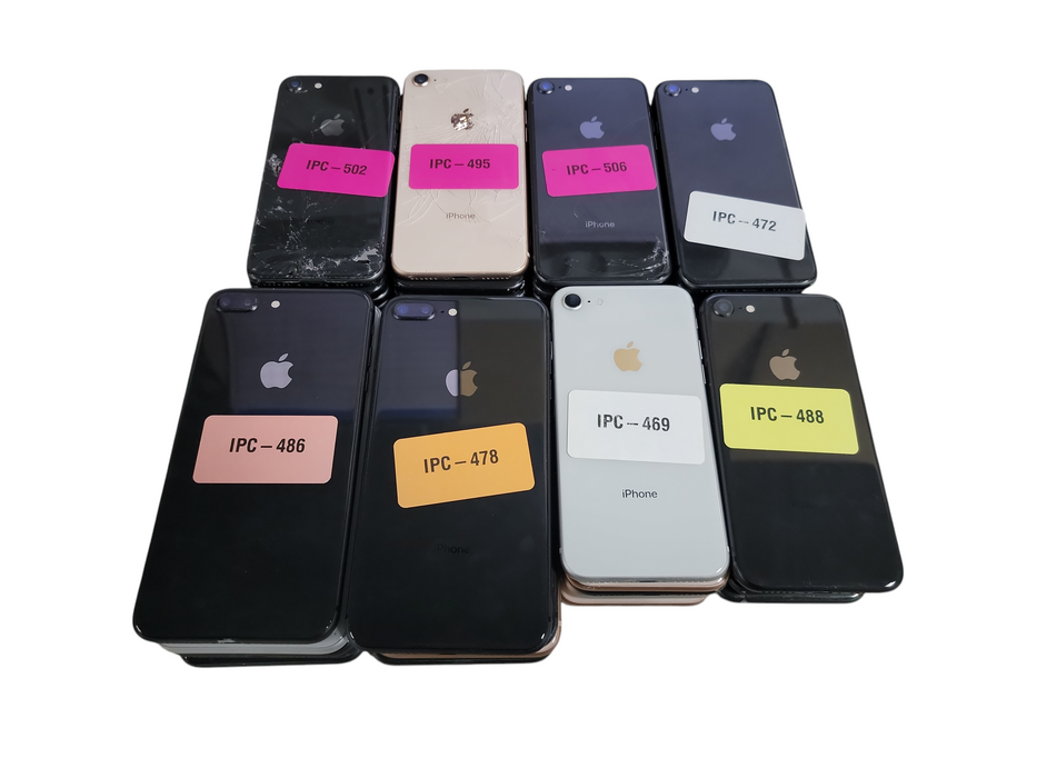 Lot of 40x Apple iPhone 8 / SE2 [A18xx - A22xx | B/C Condition][IPC-13]