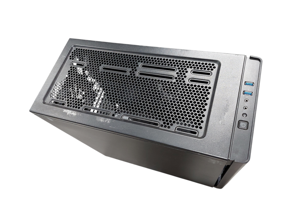 Empty Corsair Black Case with RM550 Power Supply