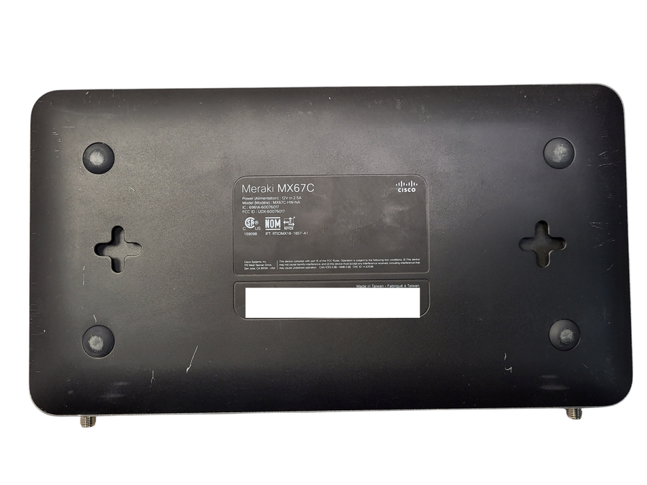 Cisco Meraki MX67C-HW-WW Firewall - AU Network Compliant & UNCLAIMED No AC