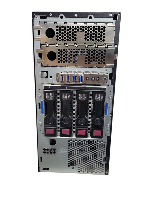 HP ProLiant ML30 Gen9 4x 3.5" | Xeon E5-1240 v6 @3.00GHz, 16GB DDR4, B140i RAID