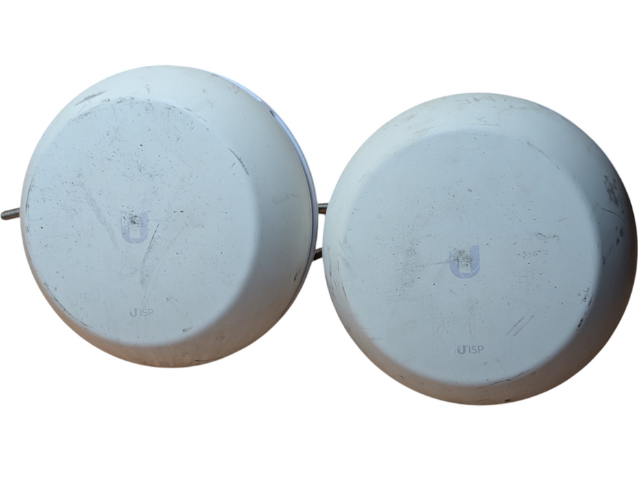 Pair of 2x Ubiquiti UISP airFiber 60 HD AF60-HD Point to Point Bridge SFP+ READ