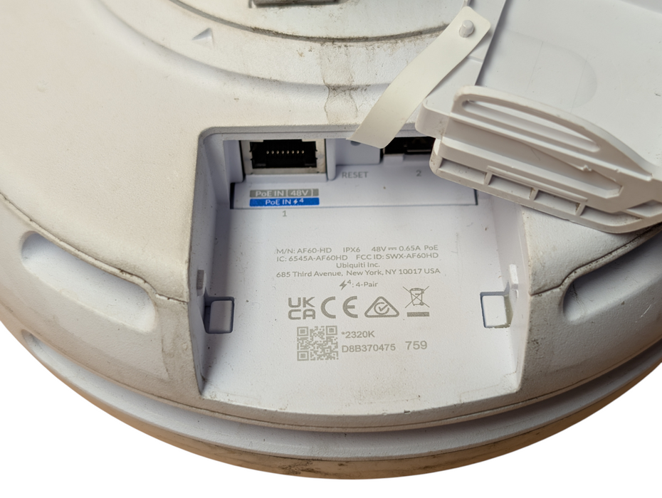 Pair of 2x Ubiquiti UISP airFiber 60 HD AF60-HD Point to Point Bridge SFP+ READ