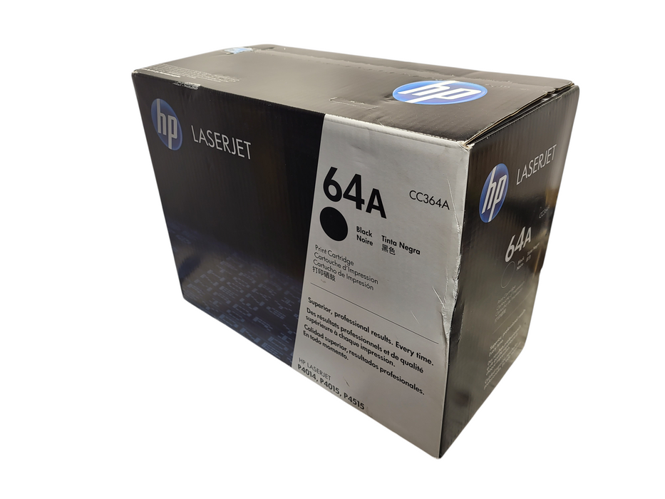 HP CC364A 64A Black Cartridge LaserJet 4015, 4515 New Sealed