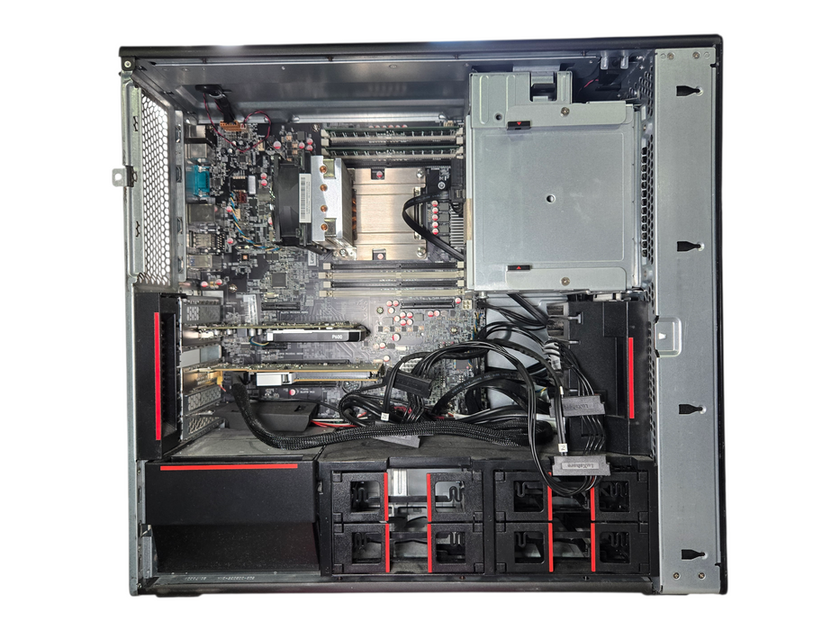 Lenovo ThinkStation P510, Xeon E5-1650v4, 32GB DDR4, SAS 9364-8i, No HDD, P600