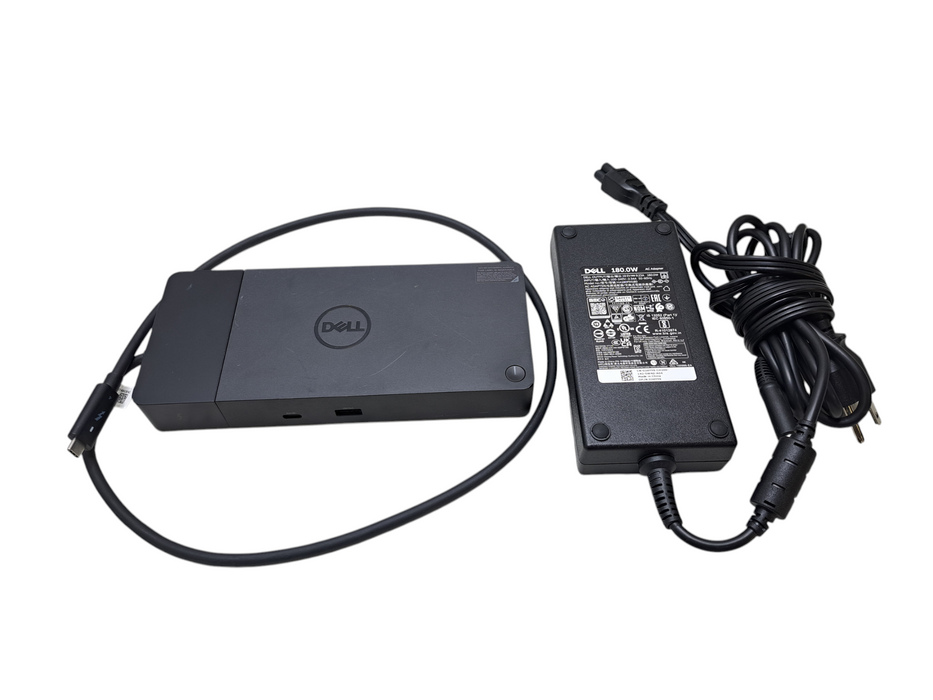 Dell WD22TB4 Thunderbolt 4 Docking Station w/ 180W Power Adapter