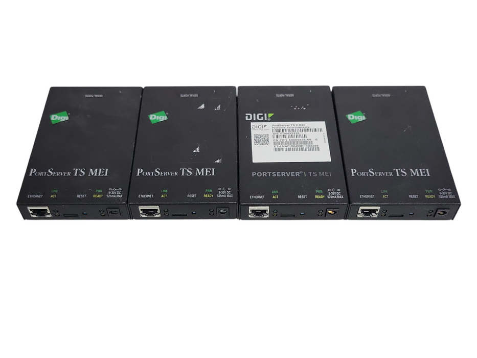 Lot of 4x Digi PortServer TS 2 MEI 50000836-69, READ