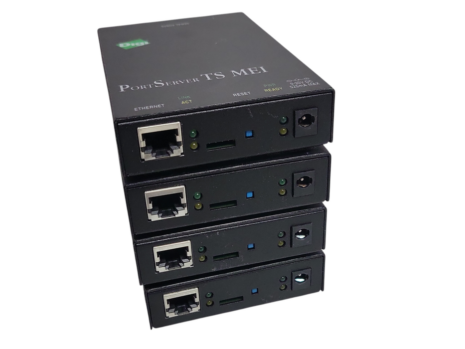 Lot of 4x Digi PortServer TS 2 MEI 50000836-69, READ
