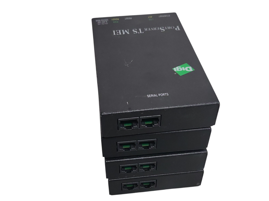 Lot of 4x Digi PortServer TS 2 MEI 50000836-69, READ
