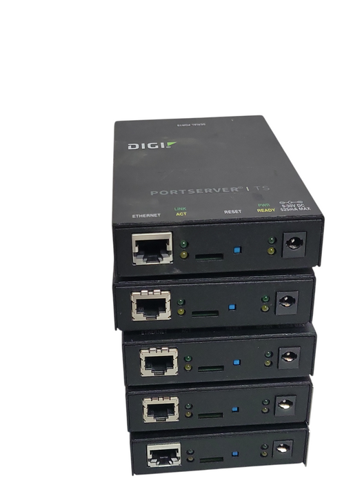 Lot of 5x Digi PortServer TS 4 50000836-67, READ