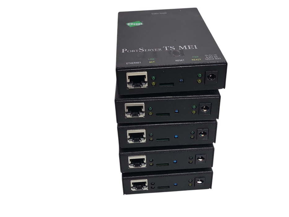Lot of 5x Digi PortServer TS 4 MEI 50000836-70, READ