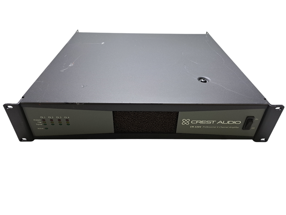 Crest Audio CM 2204 Professional 4-Channel Power Amplifier 2U  *READ*