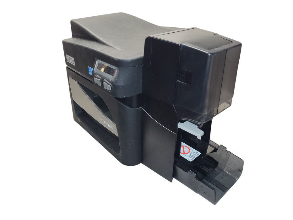 Fargo DTC4500E Color Dual-Sided ID Card Printer No AC