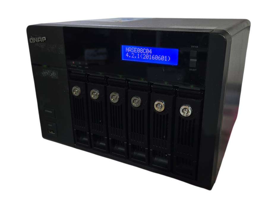 QNAP TS-670 6 Bays NAS w/ 3x 2TB & 3x 3TB HDDs (Total 15TB)