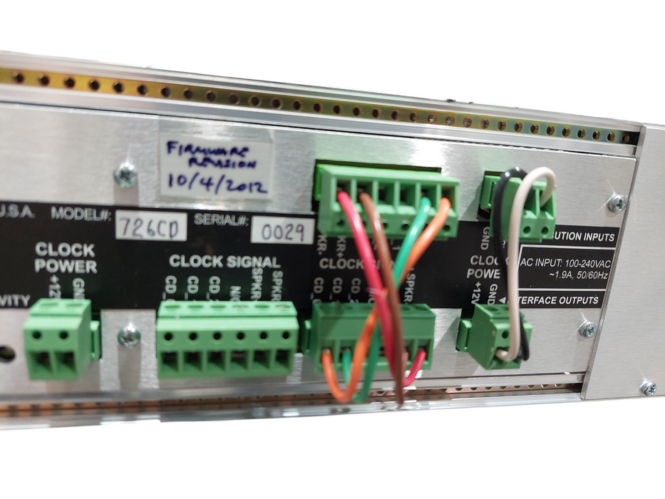 System 7 To System 6 Clock interface Model: 726CD