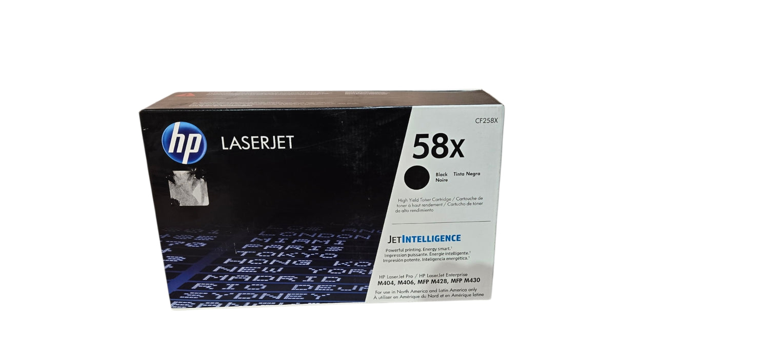 NEW Genuine OEM HP LaserJet 58X CF258X High Yield Black Toner Cartridge Sealed