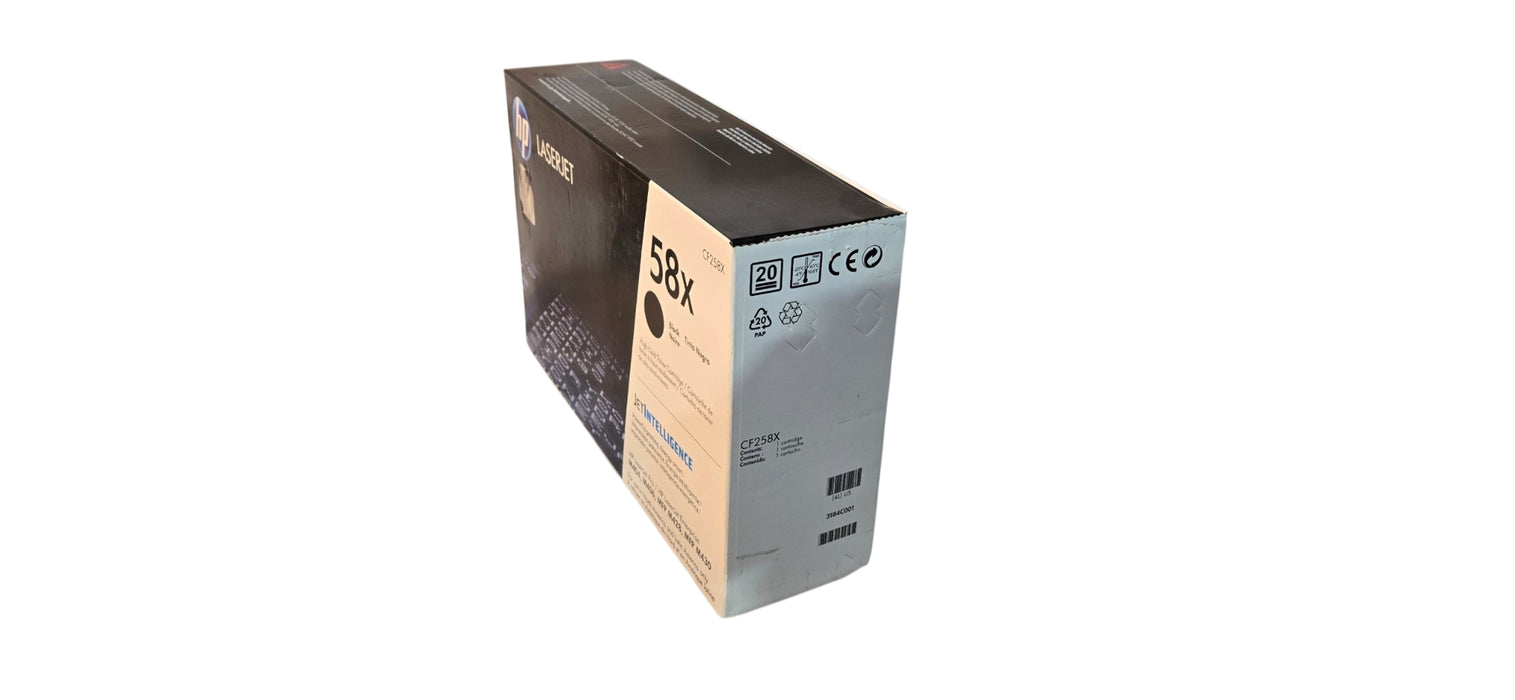 NEW Genuine OEM HP LaserJet 58X CF258X High Yield Black Toner Cartridge Sealed