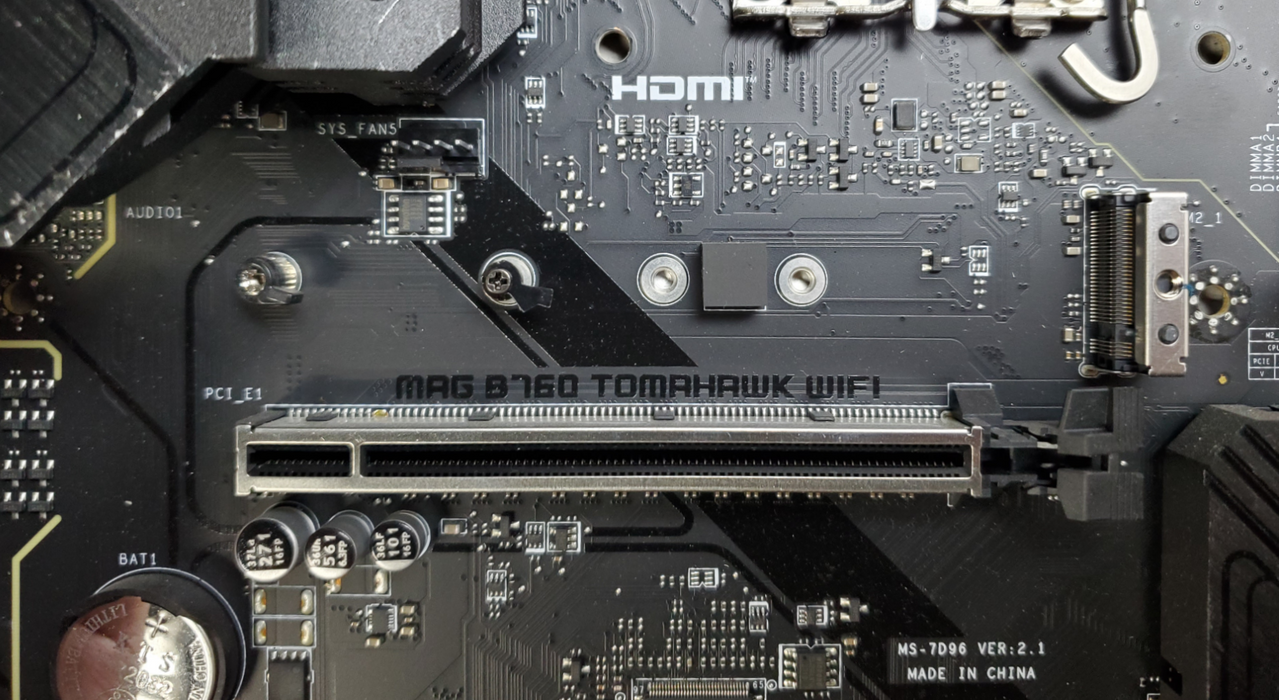 MSI MAG B760 TOMAHAWK WIFI Motherboard LGA1700 *READ*