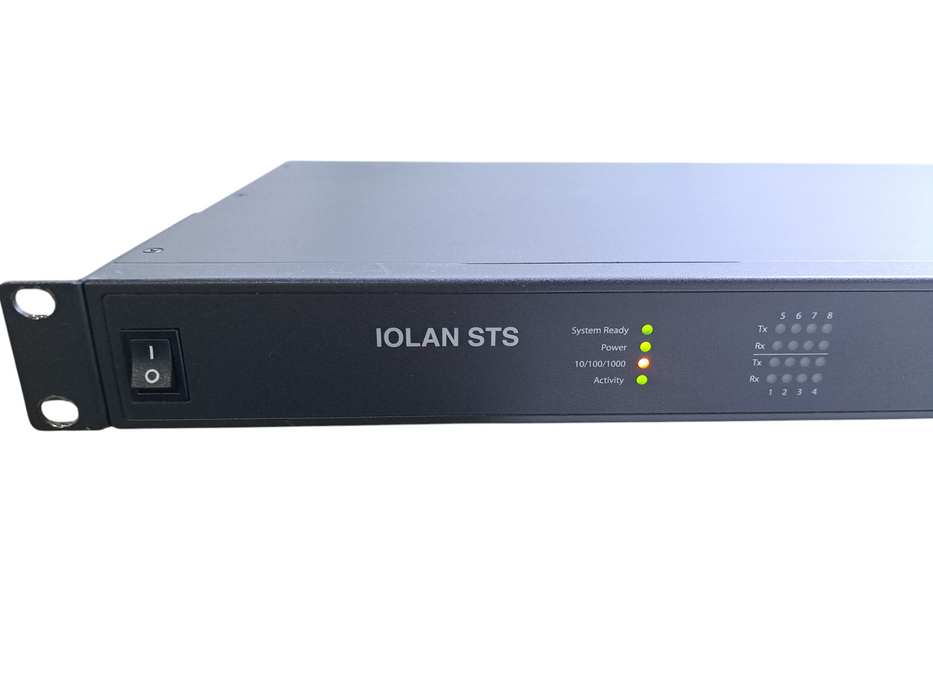 Perle IOLAN STS8 8-Port RS-232 Serial Terminal Server Ethernet 04030410