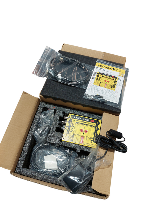 Lynx Technik AG Yellowbrik HDMI to SDI Converter in box