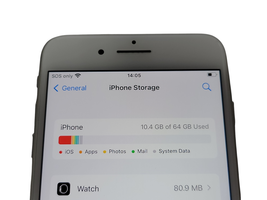 Apple iPhone 8 Plus - 64GB - Silver [A1897]