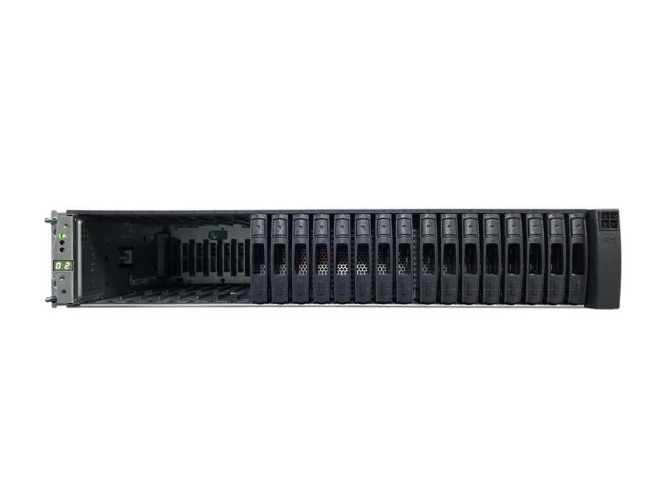 NETAPP NAJ-1501 DS224C 24-Bay SFF Array w/ 2x SAS Controller 111-02850+C3