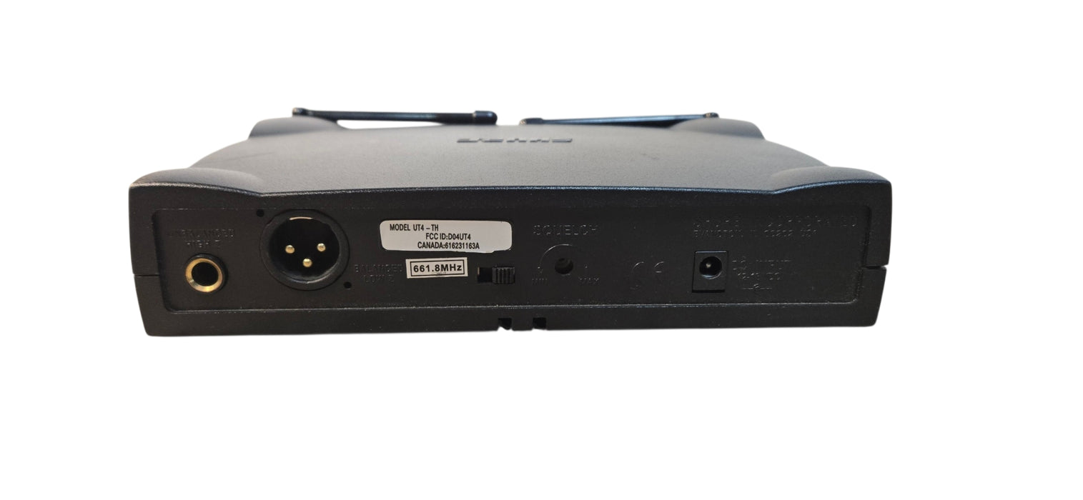Shure Model UT2-TH DIVERSITY RECEIVER 661.8 MHz Only W/ AC