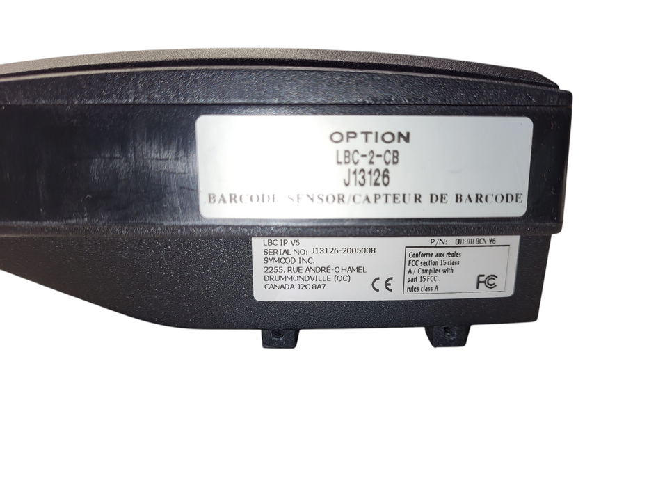 SYMCOD LBC-02 / IP DATA ACQUISITION TERMINAL RECORDS KEYBOARD No AC