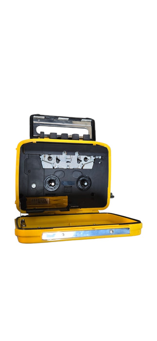 Vintage Sony Walkman Sports WM-A53 Yellow Portable Cassette Player