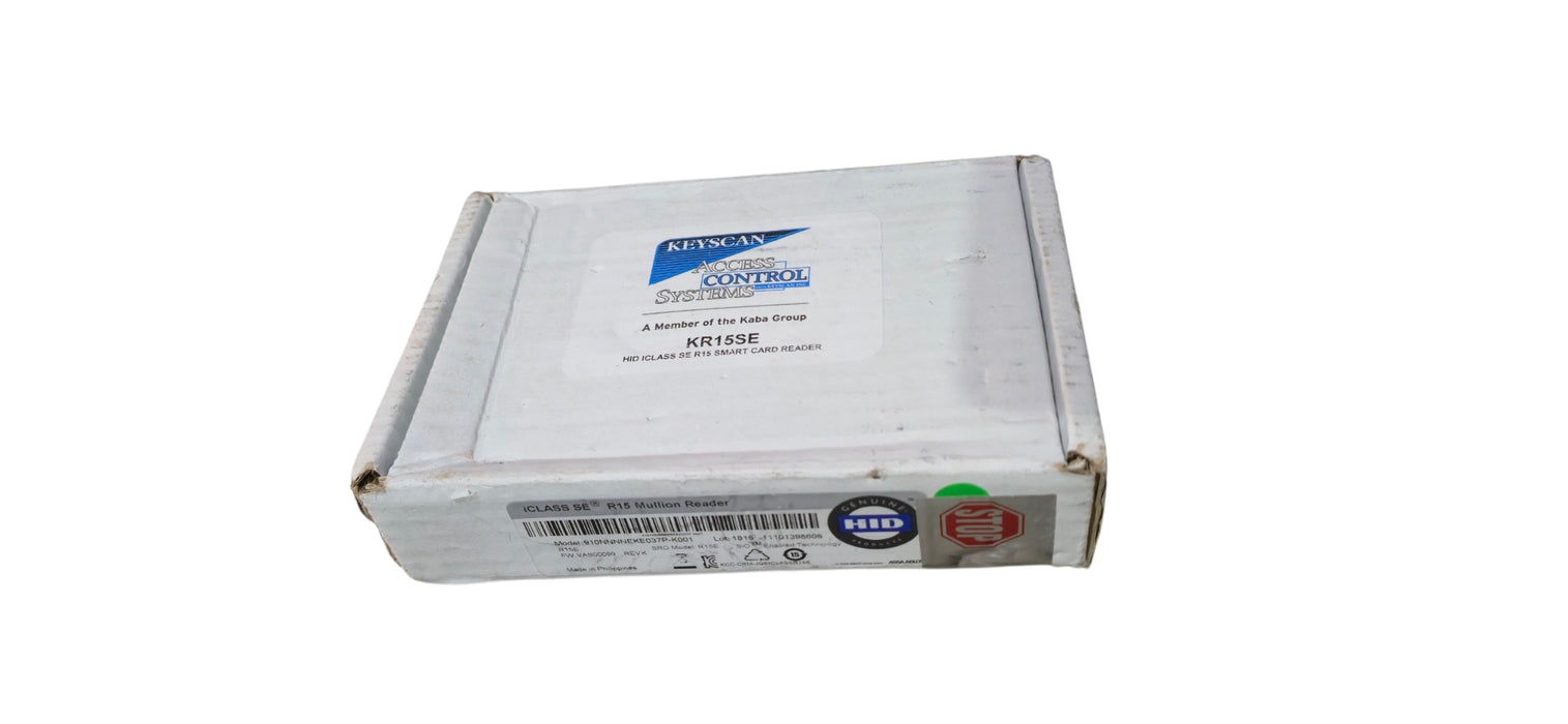 Brand New HID iCLASS SE R15 Mullion Smart Card Reader | 910NNNEKE037P-001