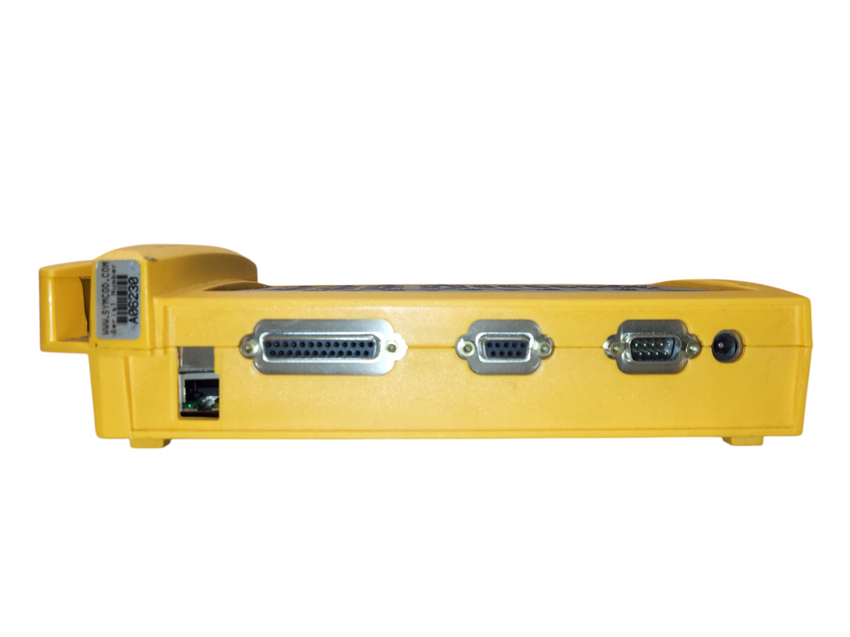 SYMCOD LBC-02 / IP DATA ACQUISITION TERMINAL RECORDS KEYBOARD Yellow  Box No AC
