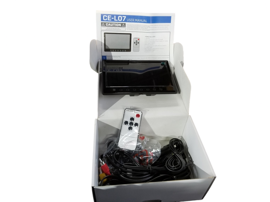 Clinton Electronics CE-L07 Mini-HDMI Monitor 7″ LCD Display