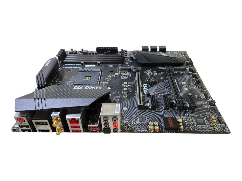 MSi B450 GAMING PRO CARBON AC AM4 ATX WIFI AMD DDR4 Motherboard w/ IO Shield