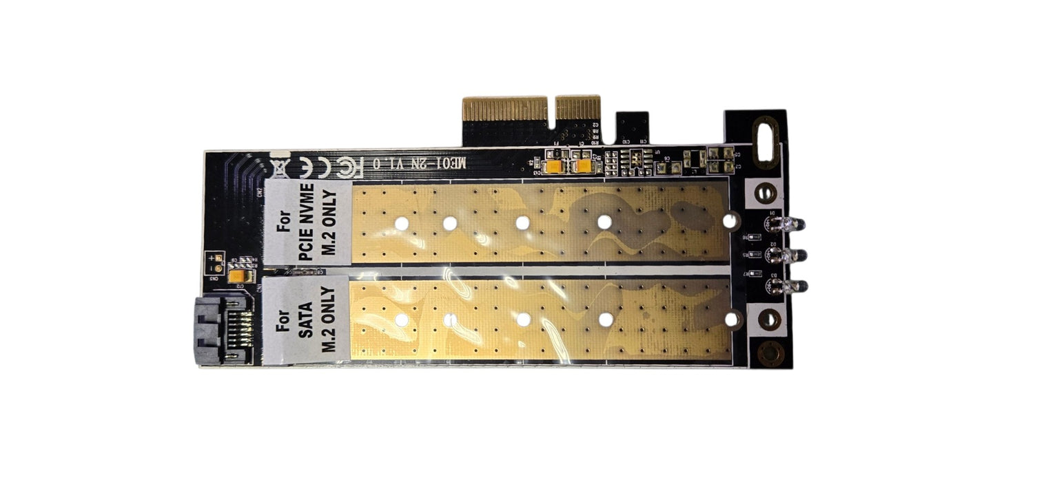 Micro Connections 110MM SSD PCIe 3.0 x4  adapter  PCIe-M21101HS