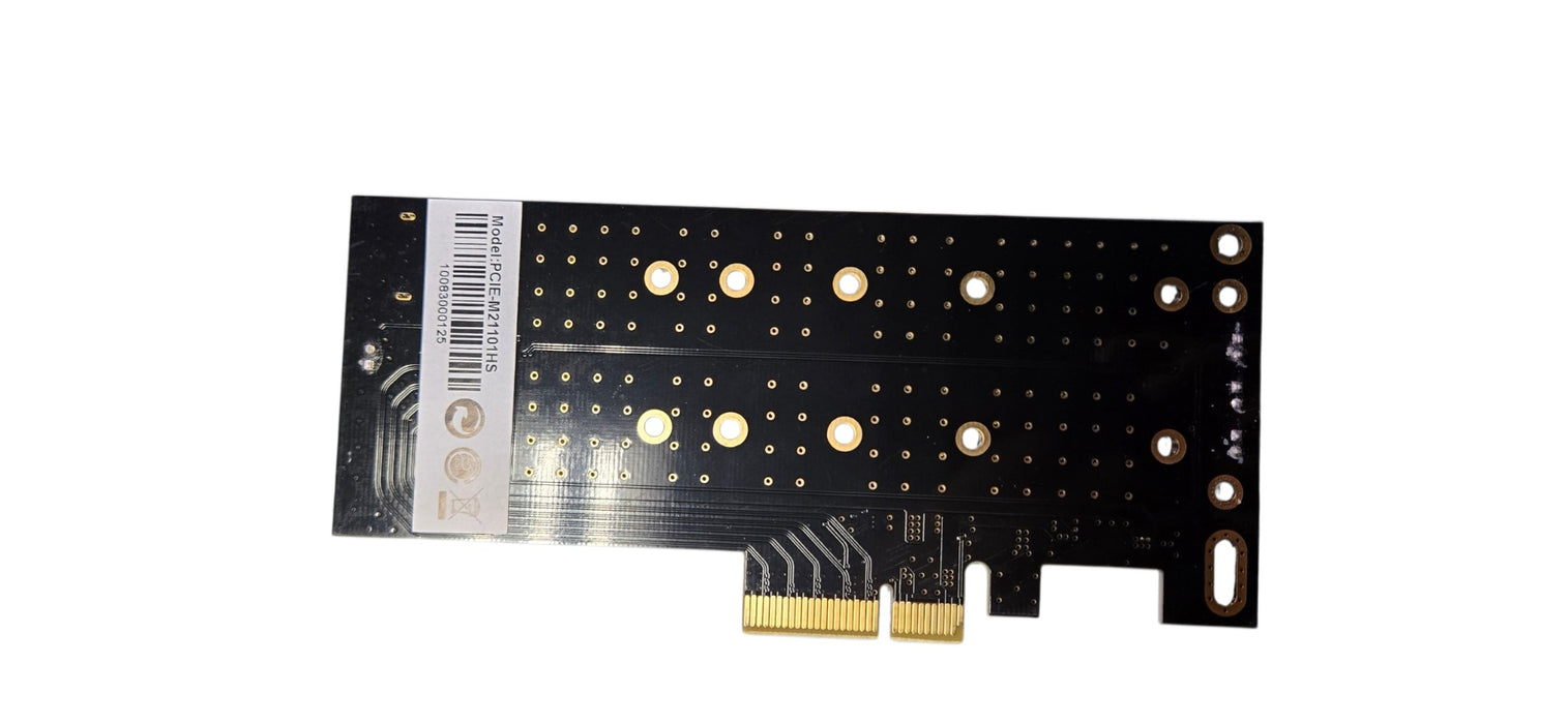 Micro Connections 110MM SSD PCIe 3.0 x4  adapter  PCIe-M21101HS