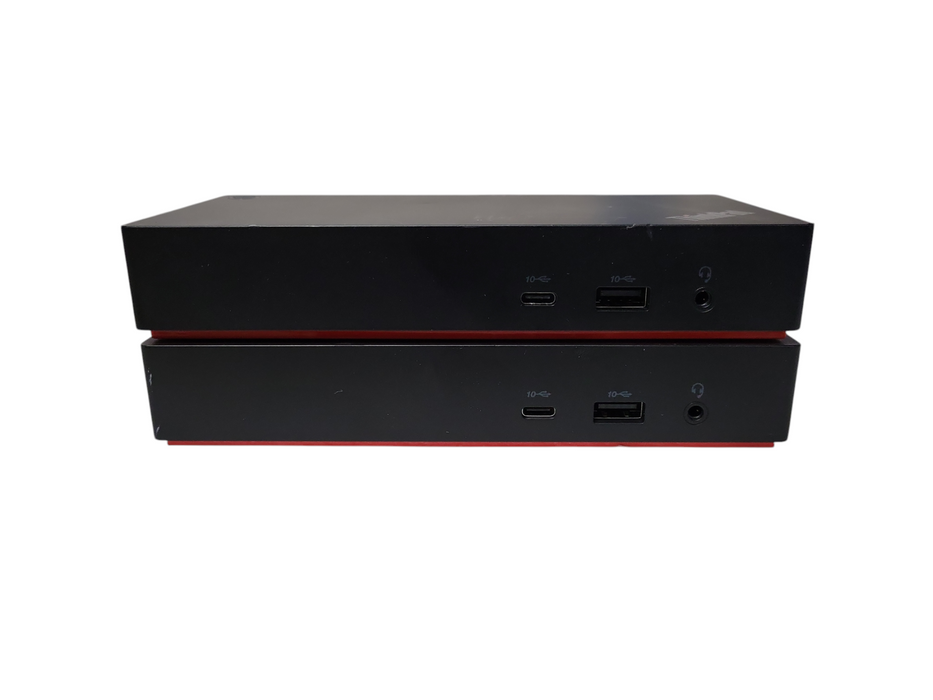 LOT 2x Lenovo ThinkPad Universal USB-C Dock LDA-KP