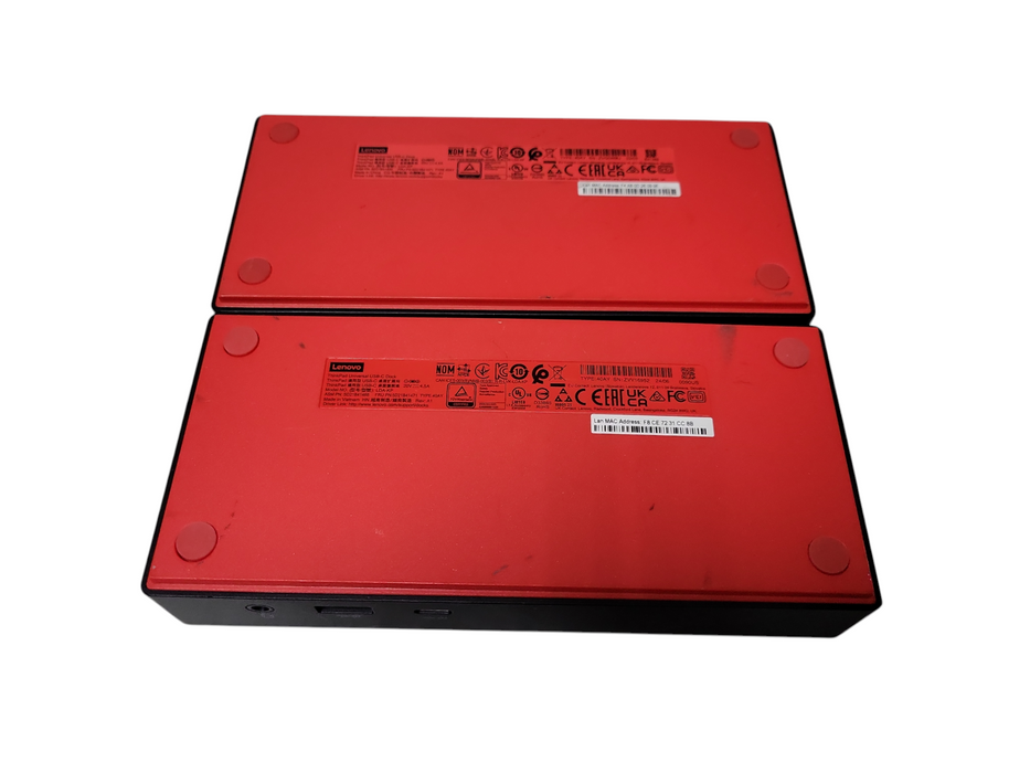 LOT 2x Lenovo ThinkPad Universal USB-C Dock LDA-KP
