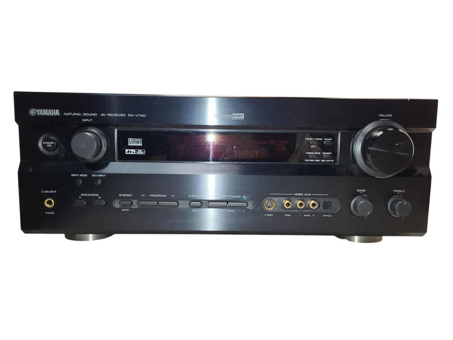 Yamaha RX-V740 6.1-channel natural sound A/V receiver No remote