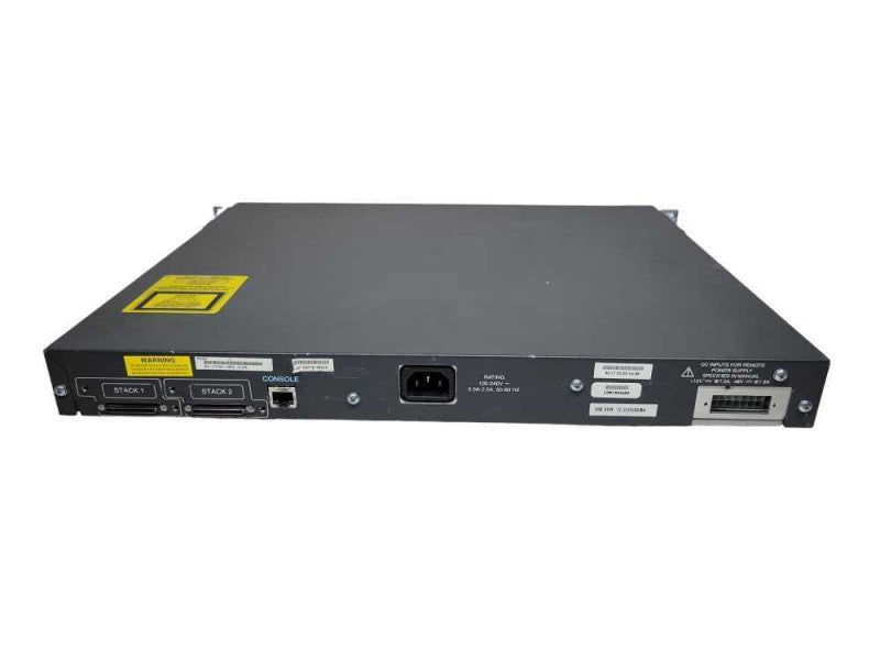Cisco WS-C3750-48PS-S 48-Port 10/100 PoE Managed Switch