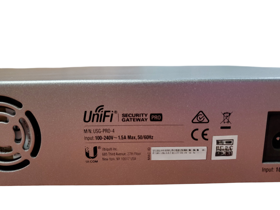 Ubiquiti USG-PRO-4 UniFi Security Gateway Pro w/ 4x RJ45, 2x SFP