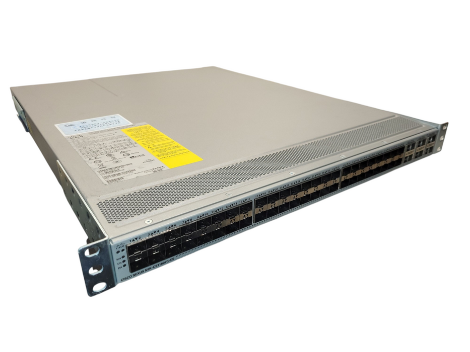 CISCO Nexus N9K-C93180YC-EX 48 PORT 10/25GbE SFP+ 6PORT 100G Switch