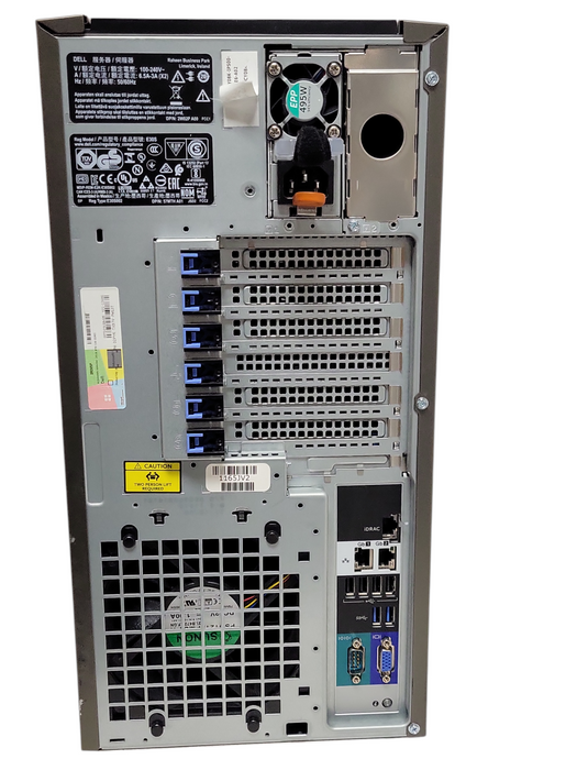 Dell PE T440, 1x Xeon Bronze 3106 1.70GHz, 32GB DDR4 PERC H730P, 4x 4TB SAS HDD