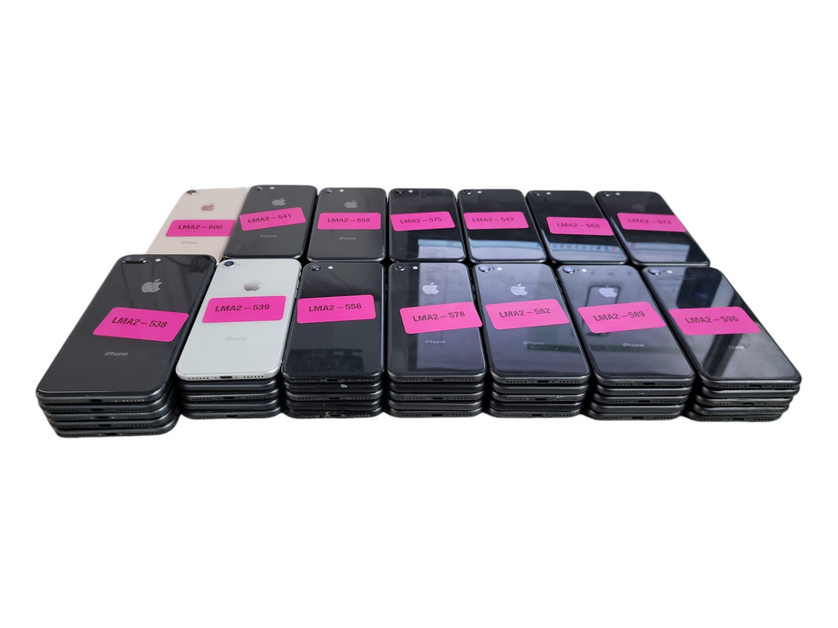 Lot of 69x Apple iPhone 8/SE2 [A18xx to A22xx | B/C Condition][LMA2-8]