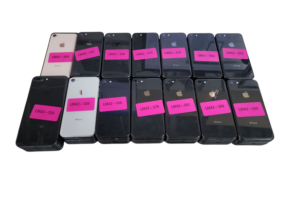 Lot of 69x Apple iPhone 8/SE2 [A18xx to A22xx | B/C Condition][LMA2-8]